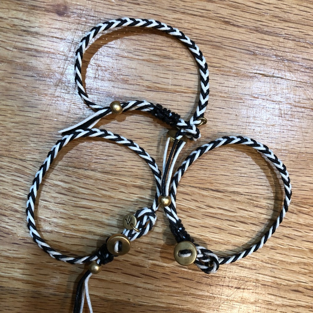 3 adjustable never worn Madewell bracelet